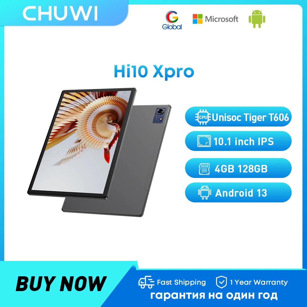 CHUWI Hi10 XPro º е, 10.1 ġ, 1280X800 HD IPS ũ, 4GB RAM, 128GB ROM, ȵ̵ 13 Unisoc T606, 7000mAh ͸,  ī޶